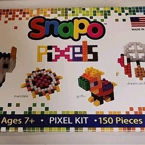 Snap Pixels 150-Piece Building Set - Multicolor